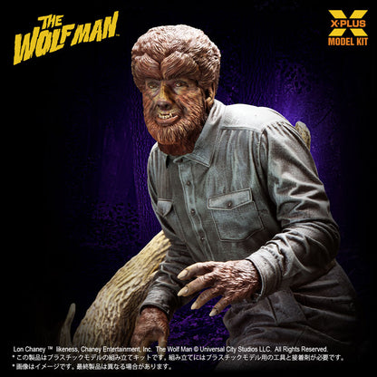 PRE ORDER – 1/8 SCALE LON CHANEY JR. AS WOLF MAN PLASTIC MODEL KIT