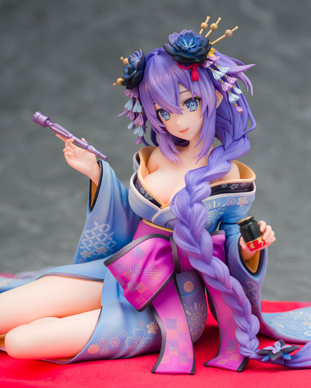 PRE ORDER – 1/7 NEPTUNIA X SENRAN KAGURA: NINJA WARS - PURPLE HEART KIMONO VER.