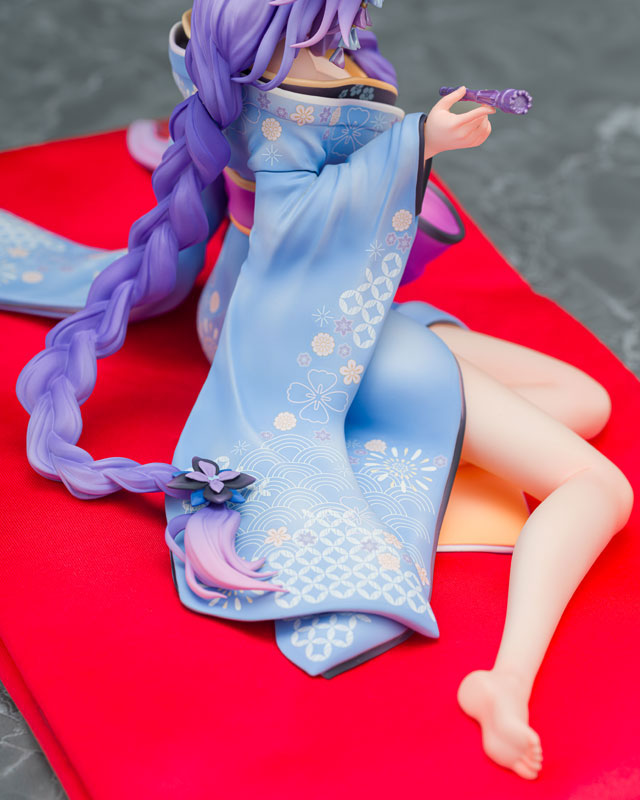 PRE ORDER – 1/7 NEPTUNIA X SENRAN KAGURA: NINJA WARS - PURPLE HEART KIMONO VER.