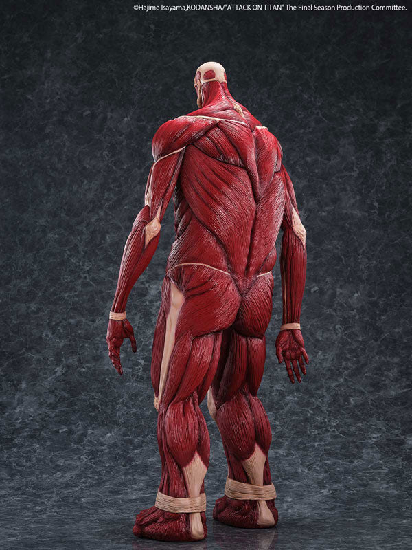 PRE ORDER – ATTACK ON TITAN - COLOSSAL TITAN - FIGURINE MEGA SOFVI 63CM