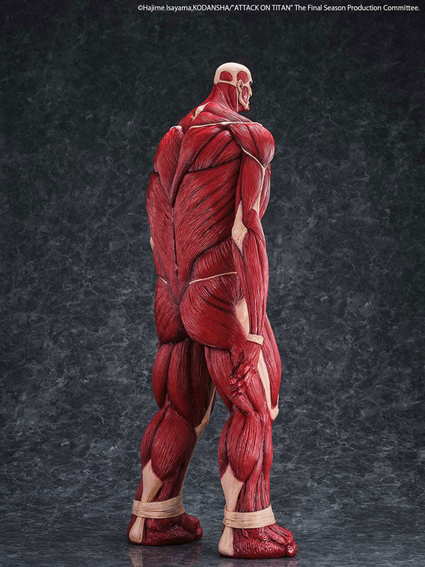 PRE ORDER – ATTACK ON TITAN - COLOSSAL TITAN - FIGURINE MEGA SOFVI 63CM