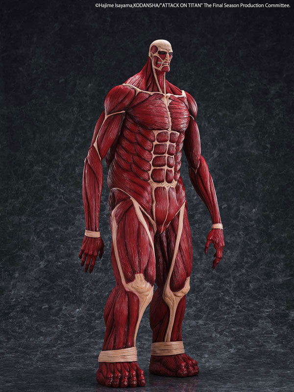 PRE ORDER – ATTACK ON TITAN - COLOSSAL TITAN - FIGURINE MEGA SOFVI 63CM