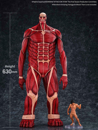 PRE ORDER – ATTACK ON TITAN - COLOSSAL TITAN - FIGURINE MEGA SOFVI 63CM