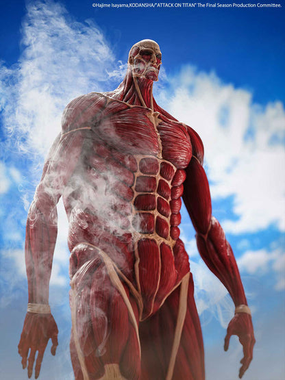PRE ORDER – ATTACK ON TITAN - COLOSSAL TITAN - FIGURINE MEGA SOFVI 63CM