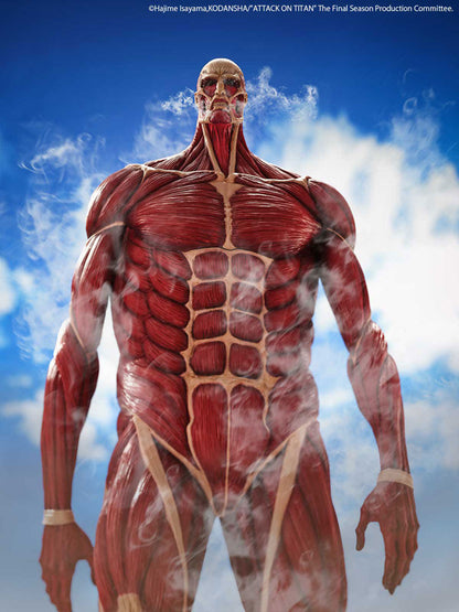 PRE ORDER – ATTACK ON TITAN - COLOSSAL TITAN - FIGURINE MEGA SOFVI 63CM