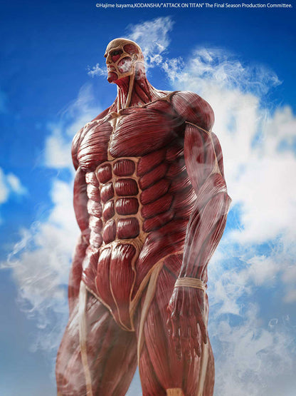 PRE ORDER – ATTACK ON TITAN - COLOSSAL TITAN - FIGURINE MEGA SOFVI 63CM