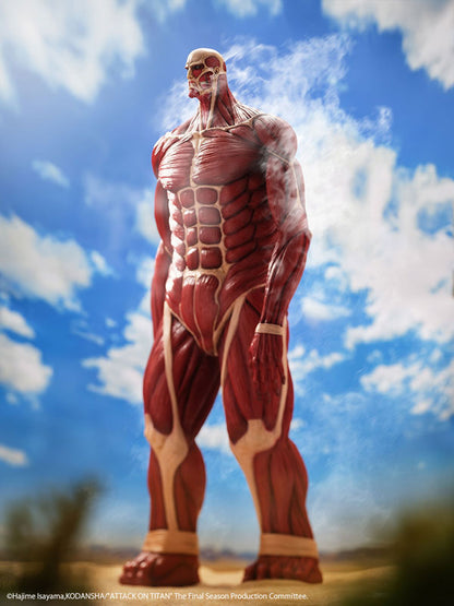 PRE ORDER – ATTACK ON TITAN - COLOSSAL TITAN - FIGURINE MEGA SOFVI 63CM
