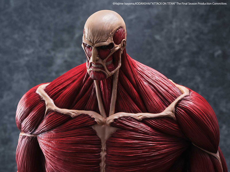 PRE ORDER – ATTACK ON TITAN - COLOSSAL TITAN - FIGURINE MEGA SOFVI 63CM