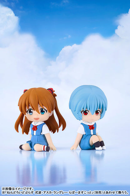 PRE ORDER – NENDOROID PLUS: REBUILD OF EVANGELION - REI AYANAMI RUBBER MASCOT