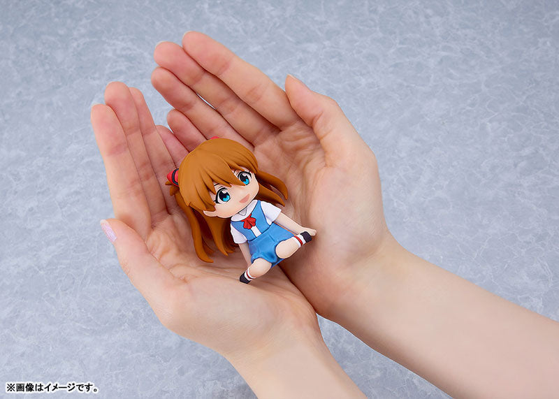 PRE ORDER – NENDOROID PLUS: REBUILD OF EVANGELION - ASUKA SHIKINAMI LANGLEY RUBBER MASCOT