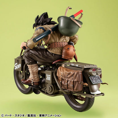 PRE ORDER – DESKTOP REAL MCCOYEX DRAGON BALL Z - SON GOKU & BIKE