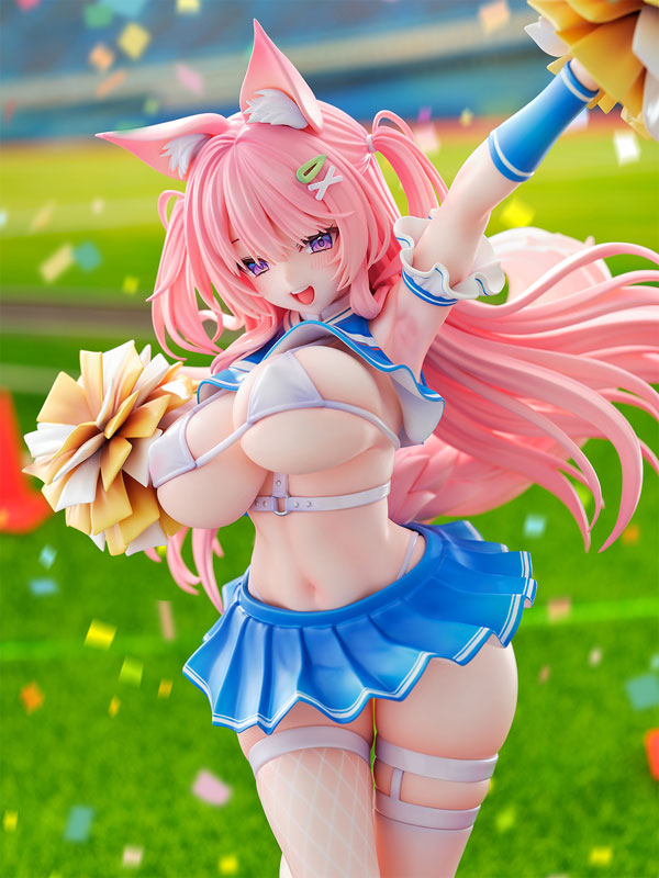 PRE ORDER – [18+] 1/5.5 KEMOMIMI CHEER GIRL ILLUSTRATION BY YATANUKI KEI DX VER.