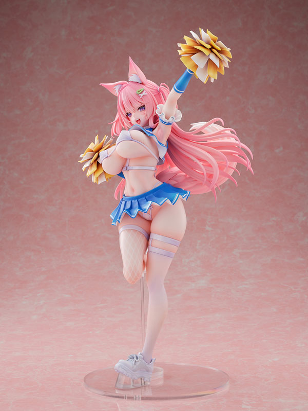 PRE ORDER – [18+] 1/5.5 KEMOMIMI CHEER GIRL ILLUSTRATION BY YATANUKI KEI DX VER.