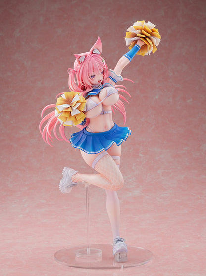 PRE ORDER – [18+] 1/5.5 KEMOMIMI CHEER GIRL ILLUSTRATION BY YATANUKI KEI DX VER.