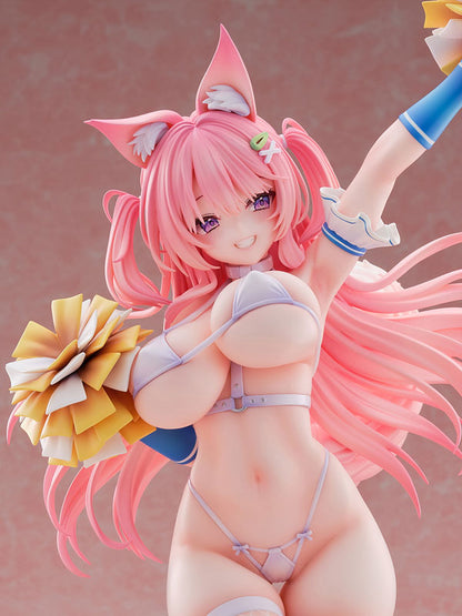 PRE ORDER – [18+] 1/5.5 KEMOMIMI CHEER GIRL ILLUSTRATION BY YATANUKI KEI DX VER.