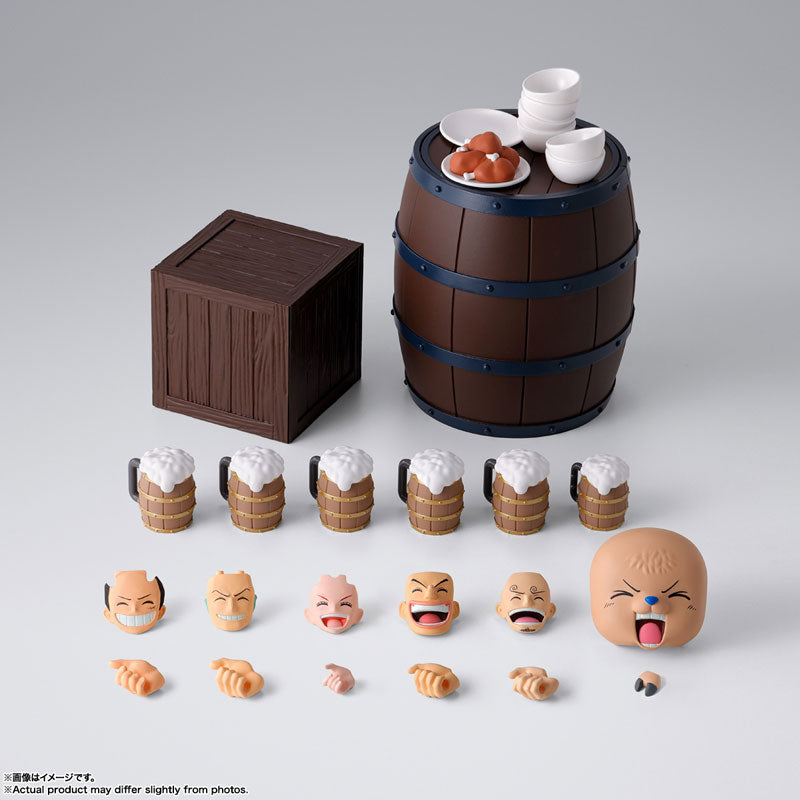 BACK ORDER – S.H.FIGUARTS ONE PIECE - PARTY SET - THE STRAW HAT CREW