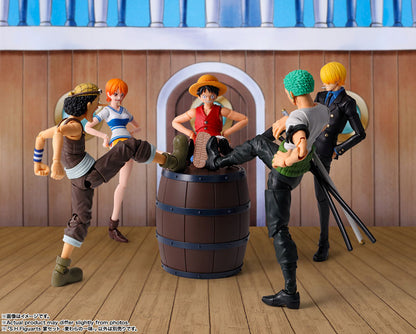 BACK ORDER – S.H.FIGUARTS ONE PIECE - PARTY SET - THE STRAW HAT CREW