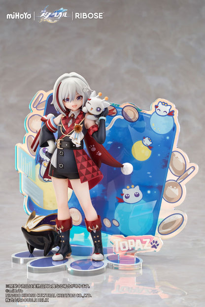 PRE ORDER – RISE UP+ HONKAI: STAR RAIL CHIBINEKO SERIES FIGURE TOPAZ & NUMBY VER.