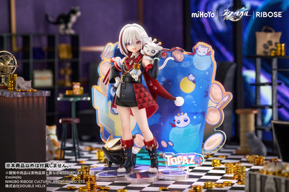 PRE ORDER – RISE UP+ HONKAI: STAR RAIL CHIBINEKO SERIES FIGURE TOPAZ & NUMBY VER.