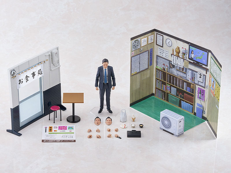 PRE ORDER – FIGMA SOLITARY GOURMET - GORO INOGASHIRA : YUTAKA MATSUSHIGE VER. RENEWAL EDITION - NOSTALGIC TEISHOKU RESTAURANT SET