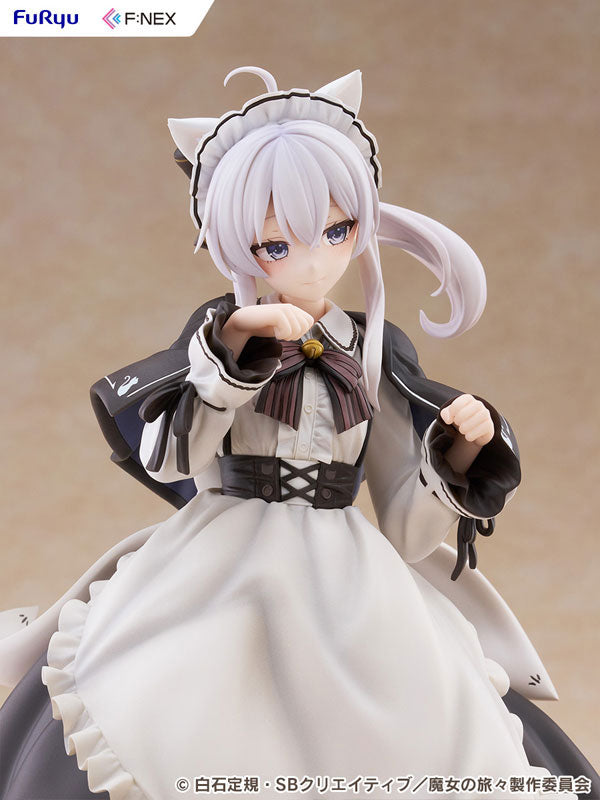 PRE ORDER – 1/7 WANDERING WITCH: THE JOURNEY OF ELAINA - ELAINA MAID COSTUME WITH CAT EARS VER. SCALE FIGURE