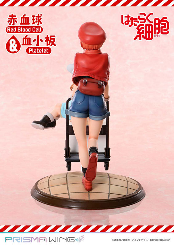 PRE ORDER – PRISMA WING CELLS AT WORK RED BLOOD CELL & PLATELET NON SCALE PRE-PAINTED FIGURE