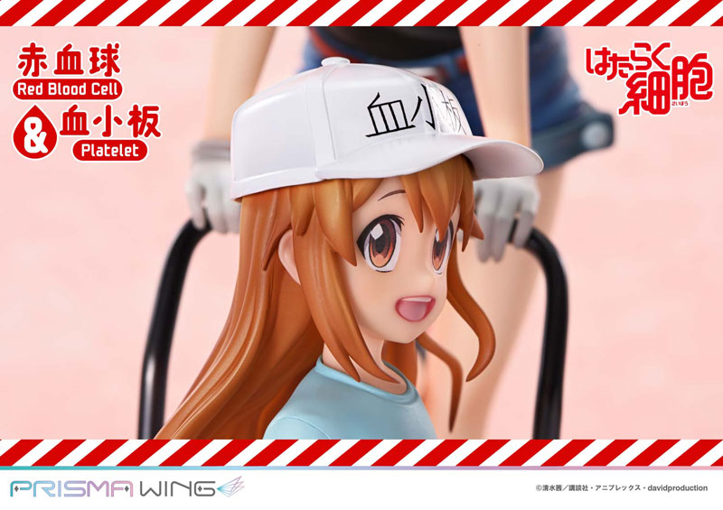 PRE ORDER – PRISMA WING CELLS AT WORK RED BLOOD CELL & PLATELET NON SCALE PRE-PAINTED FIGURE