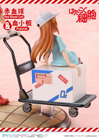 PRE ORDER – PRISMA WING CELLS AT WORK RED BLOOD CELL & PLATELET NON SCALE PRE-PAINTED FIGURE