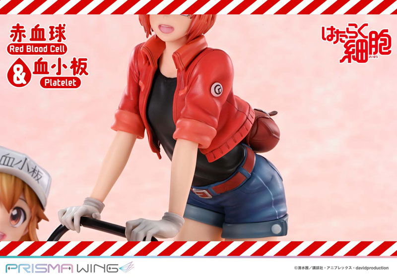 PRE ORDER – PRISMA WING CELLS AT WORK RED BLOOD CELL & PLATELET NON SCALE PRE-PAINTED FIGURE