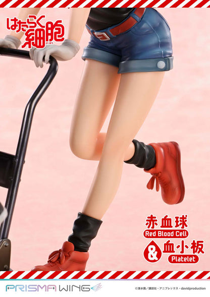 PRE ORDER – PRISMA WING CELLS AT WORK RED BLOOD CELL & PLATELET NON SCALE PRE-PAINTED FIGURE