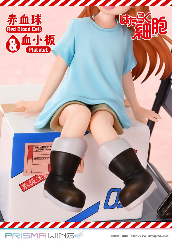 PRE ORDER – PRISMA WING CELLS AT WORK RED BLOOD CELL & PLATELET NON SCALE PRE-PAINTED FIGURE