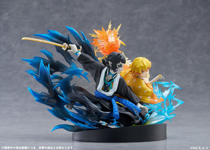 PRE ORDER – DEMON SLAYER: KIMETSU NO YAIBA ZENITSU AGATSUMA & KAIGAKU NON-SCALE FIGURE