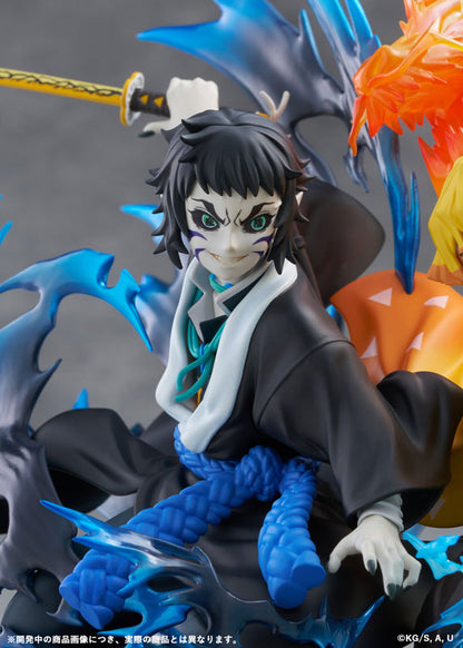 PRE ORDER – DEMON SLAYER: KIMETSU NO YAIBA ZENITSU AGATSUMA & KAIGAKU NON-SCALE FIGURE