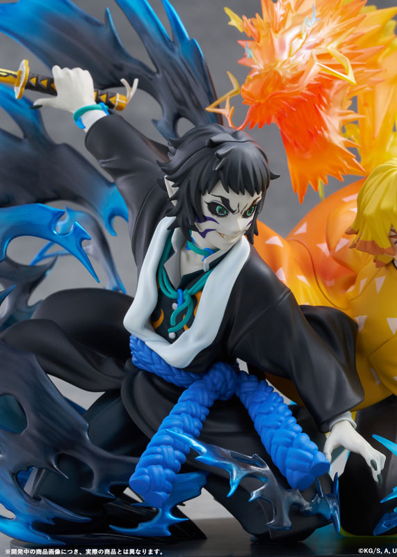 PRE ORDER – DEMON SLAYER: KIMETSU NO YAIBA ZENITSU AGATSUMA & KAIGAKU NON-SCALE FIGURE