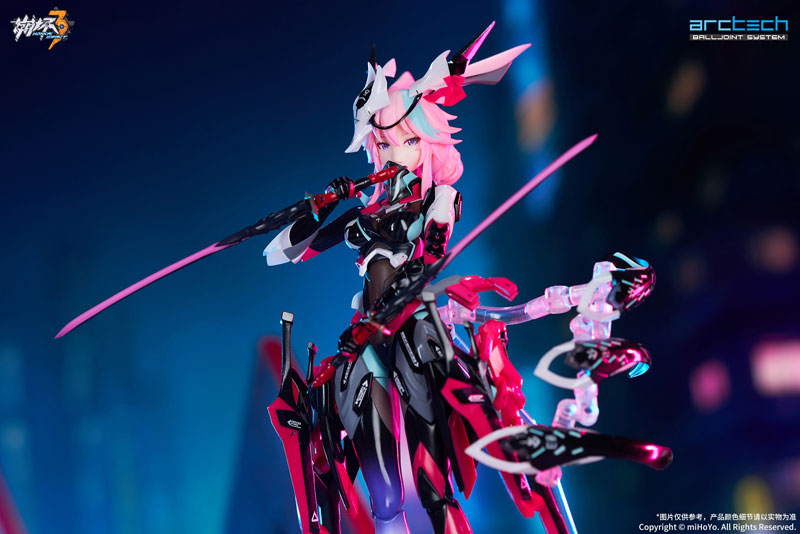 PRE ORDER – 1/8 SCALE HONKAI IMPACT 3RD - ARCTECH YAE SAKURA NEON SHADE ACTION FIGURE W BONUS