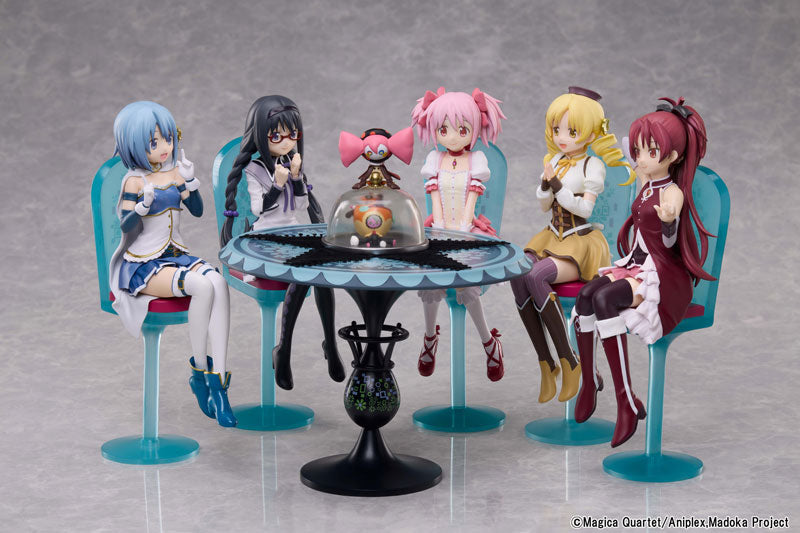 BACK ORDER – PUELLA MAGI MADOKA MAGICA THE MOVIE -REBELLION- TEA PARTY CAKE SONG VER. NON SCALE FIGURE COMPLETE SET