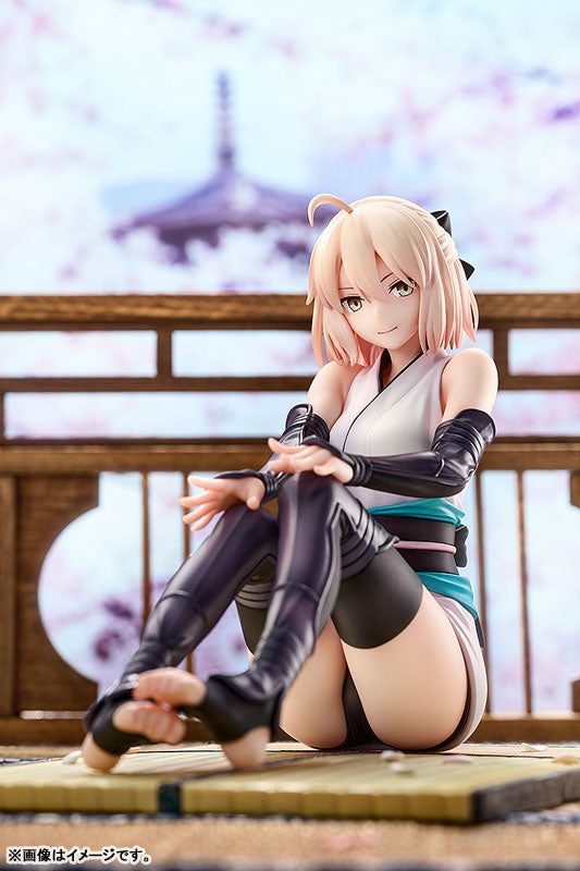 PRE ORDER – 1/7 FATE / GRAND ORDER - SABER / OKITA SOUJI : FINAL ASCENSION VER.