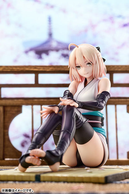 PRE ORDER – 1/7 FATE / GRAND ORDER - SABER / OKITA SOUJI : FINAL ASCENSION VER.