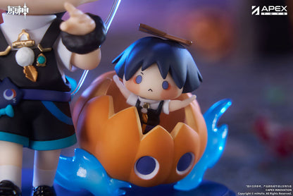 PRE ORDER – GENSHIN IMPACT - WANDERER : TWILIGHT WHIMSY CHIBI SERIES FIGURE W BONUS