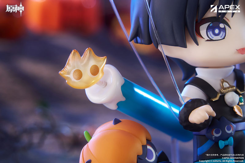 PRE ORDER – GENSHIN IMPACT - WANDERER : TWILIGHT WHIMSY CHIBI SERIES FIGURE W BONUS