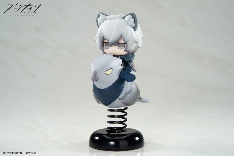 PRE ORDER – ARKNIGHTS - SILVERASH CHIBI - HAPPYSHAKE SPRINGY FIGURE