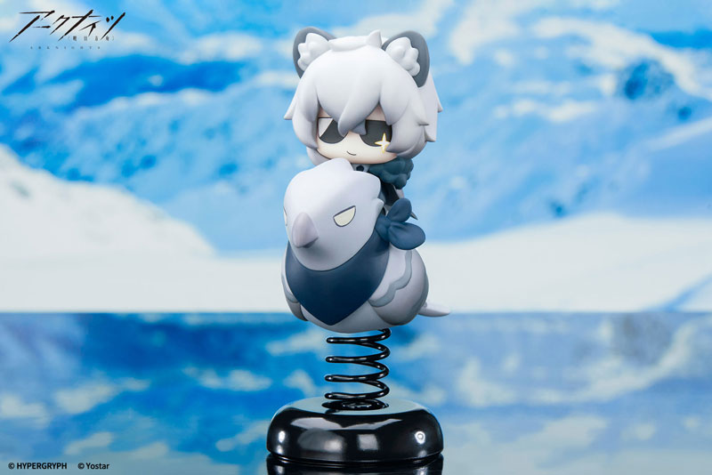 PRE ORDER – ARKNIGHTS - SILVERASH CHIBI - HAPPYSHAKE SPRINGY FIGURE