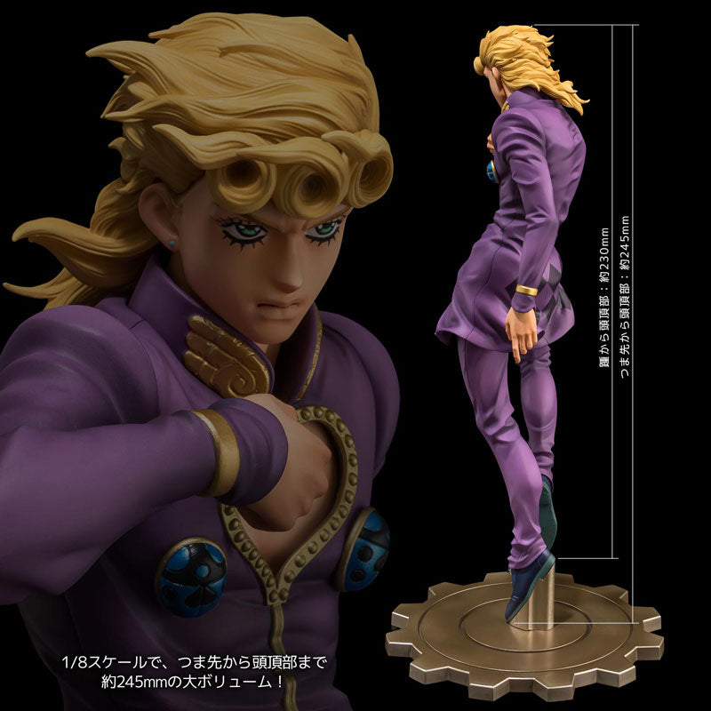 PRE ORDER – 1/8 ANIME JOJO'S BIZARRE ADVENTURE: GOLDEN WIND FIGURE MUSEUM GIORNO GIOVANNA SCALE FIGURE
