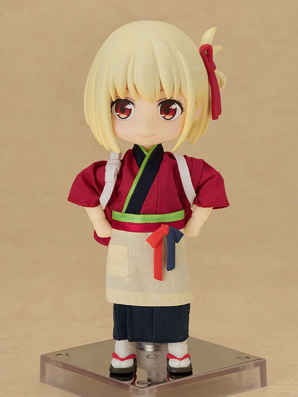 PRE ORDER – NENDOROID DOLL LYCORIS RECOIL - CHISATO NISHIKIGI : CAFE LYCORECO UNIFORM VER.