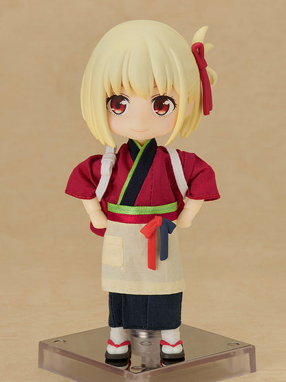 PRE ORDER – NENDOROID DOLL LYCORIS RECOIL - CHISATO NISHIKIGI : CAFE LYCORECO UNIFORM VER.