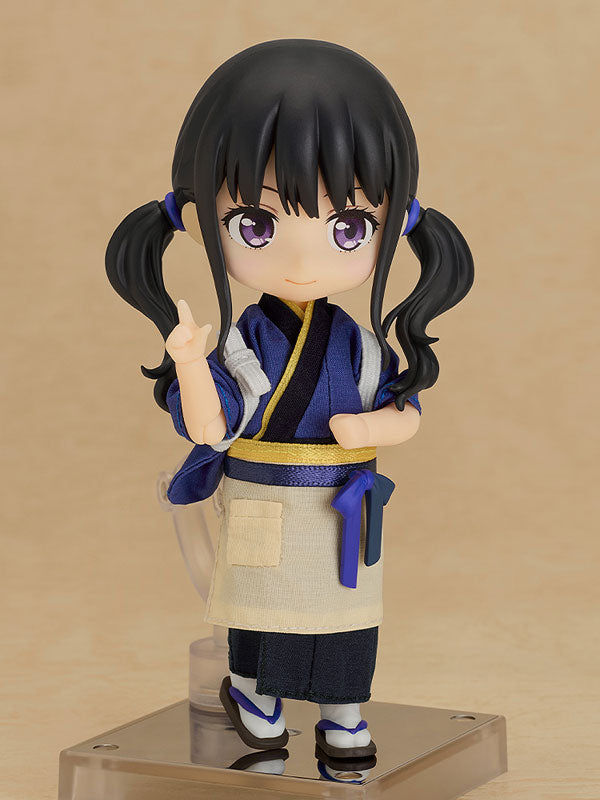 PRE ORDER – NENDOROID DOLL LYCORIS RECOIL - TAKINA INOUE : CAFE LYCORECO UNIFORM VER.