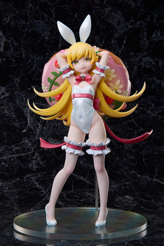 PRE ORDER – 1/4 MONOGATARI SERIES SHINOBU OSHINO WHITE BUNNY VER. COMPLETE FIGURE