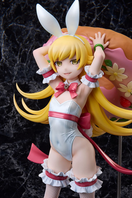 PRE ORDER – 1/4 MONOGATARI SERIES SHINOBU OSHINO WHITE BUNNY VER. COMPLETE FIGURE