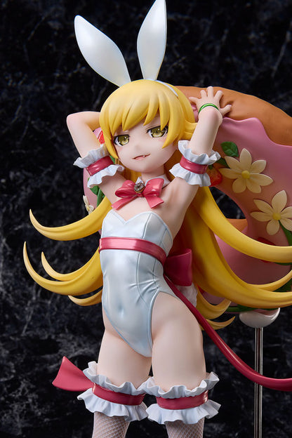 PRE ORDER – 1/4 MONOGATARI SERIES SHINOBU OSHINO WHITE BUNNY VER. COMPLETE FIGURE