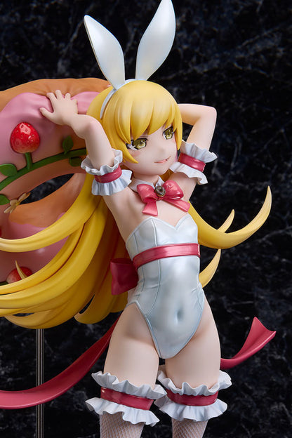 PRE ORDER – 1/4 MONOGATARI SERIES SHINOBU OSHINO WHITE BUNNY VER. COMPLETE FIGURE